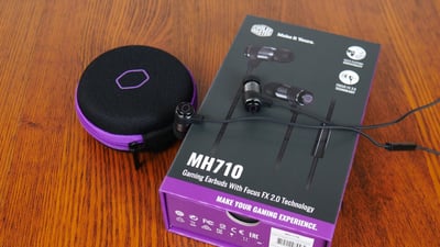 Review: Cooler Master MH710 Wired Gaming Earbuds