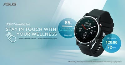 In The News: ASUS Announces The VivoWatch 6 Smart Health Watch