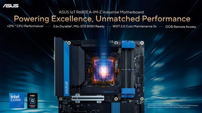 In The News: ASUS IoT Unveils R680EA-IM-Z LGA1700 Industrial Motherboard