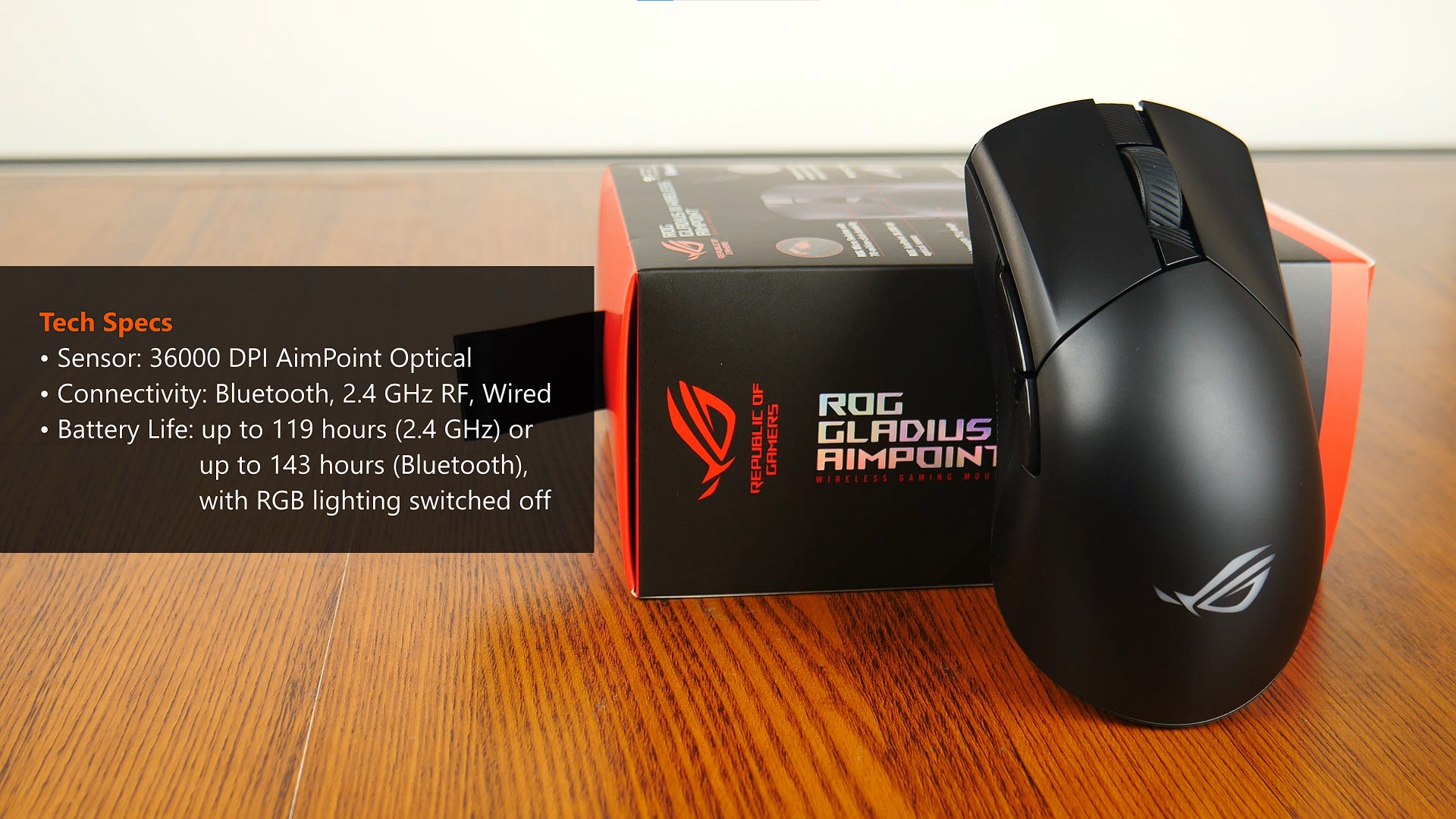 ASUS Optical Gaming Mouse - ROG Gladius II Core | Ergonomic Right-hand Grip  | Lightweight PC Gaming Mouse | 6200 DPI Optical Sensor | Omron Switches 