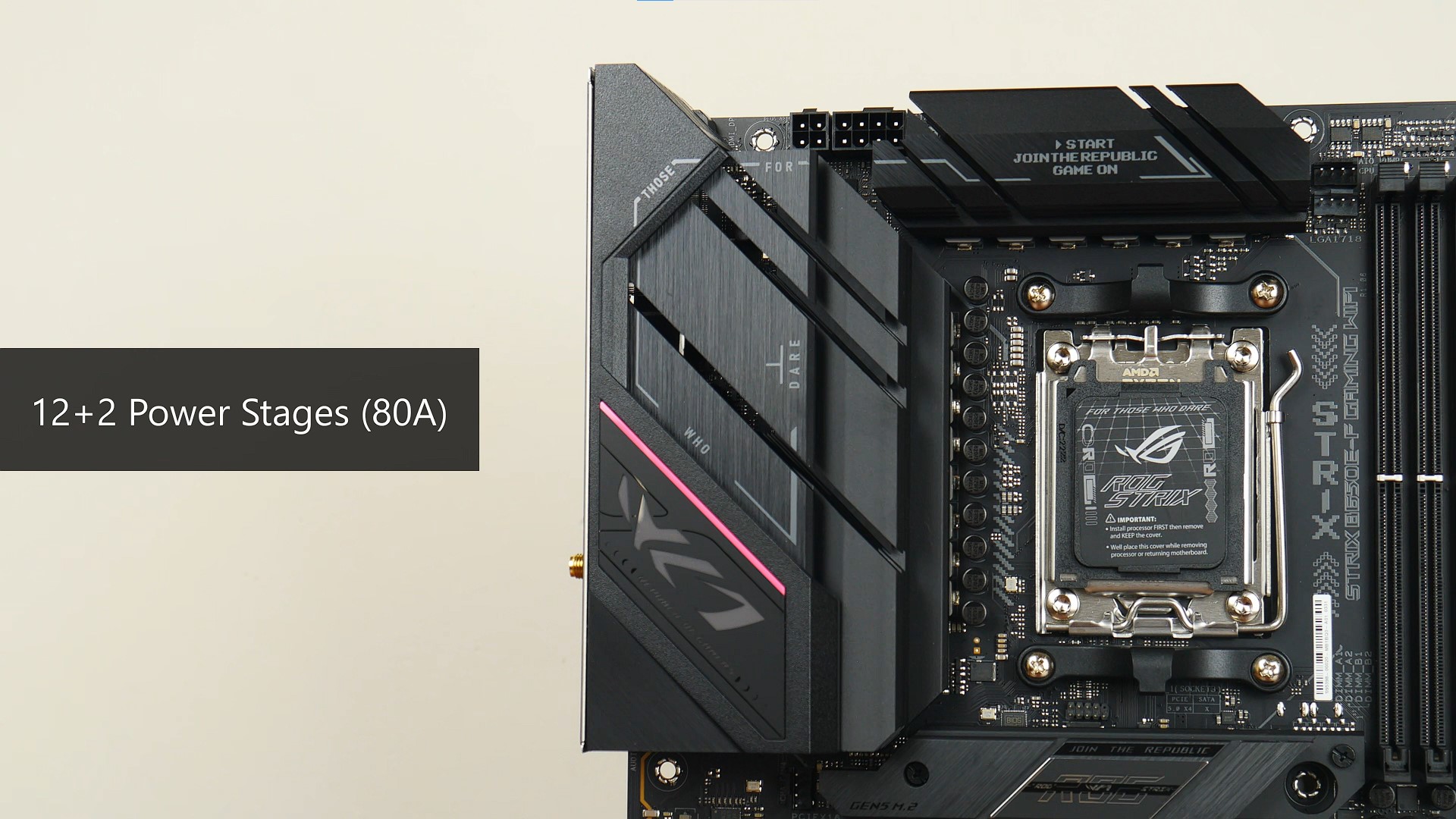 ASUS ROG Strix B650E-F Gaming WiFi overview