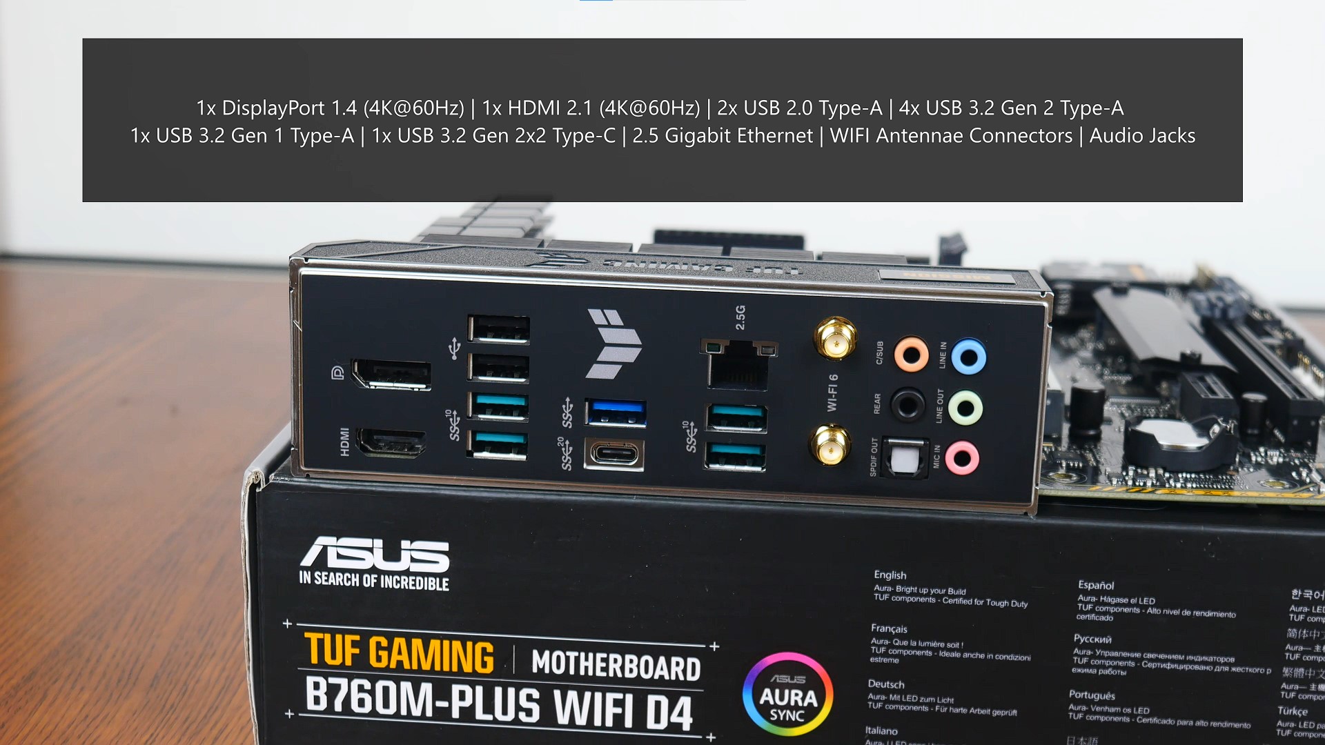 ASUS TUF Gaming B760-Plus WiFi D4 Motherboard Review - eTeknix