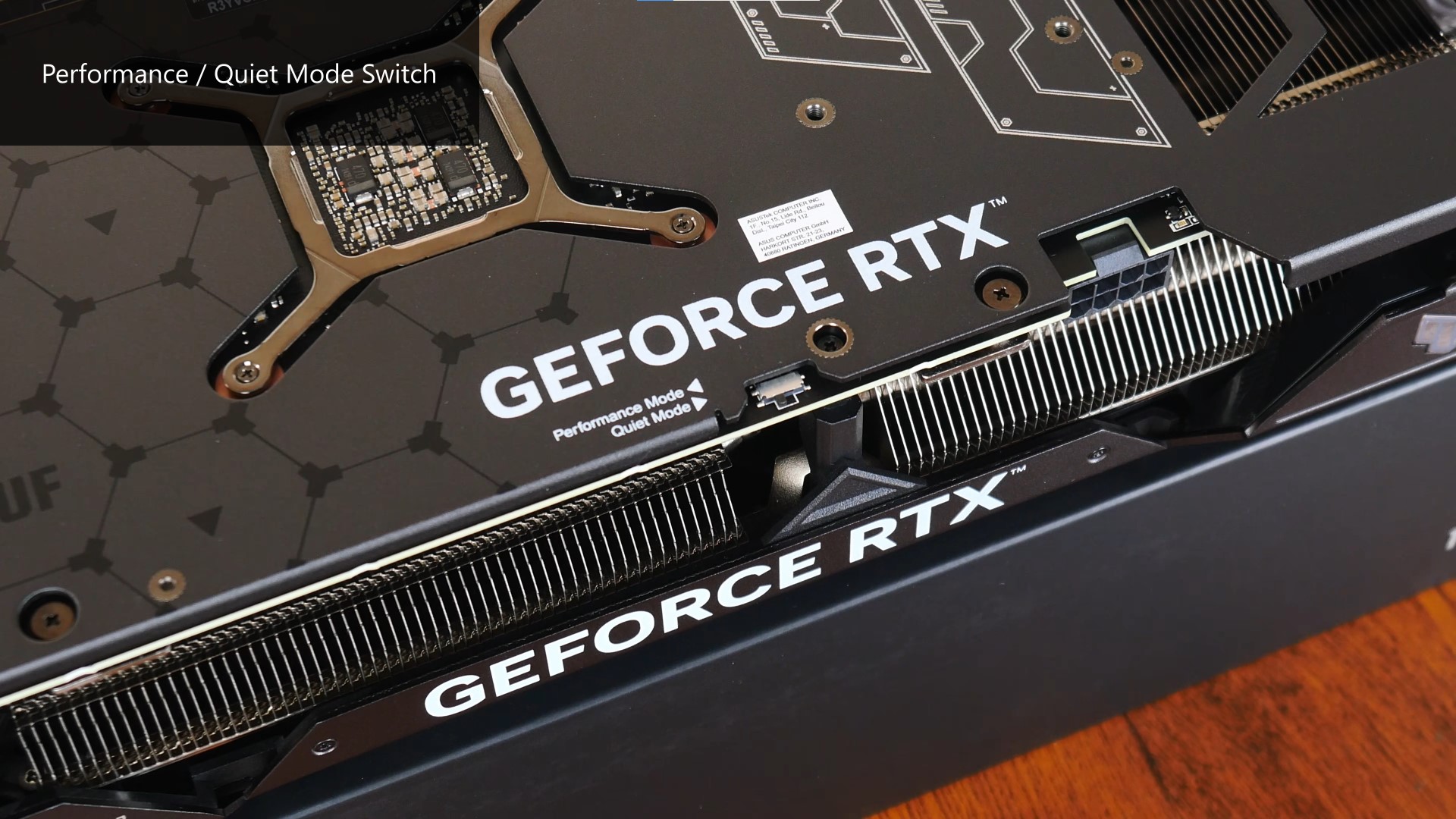 Review: ASUS TUF Gaming GeForce RTX  GB GDDR6X OC Edition