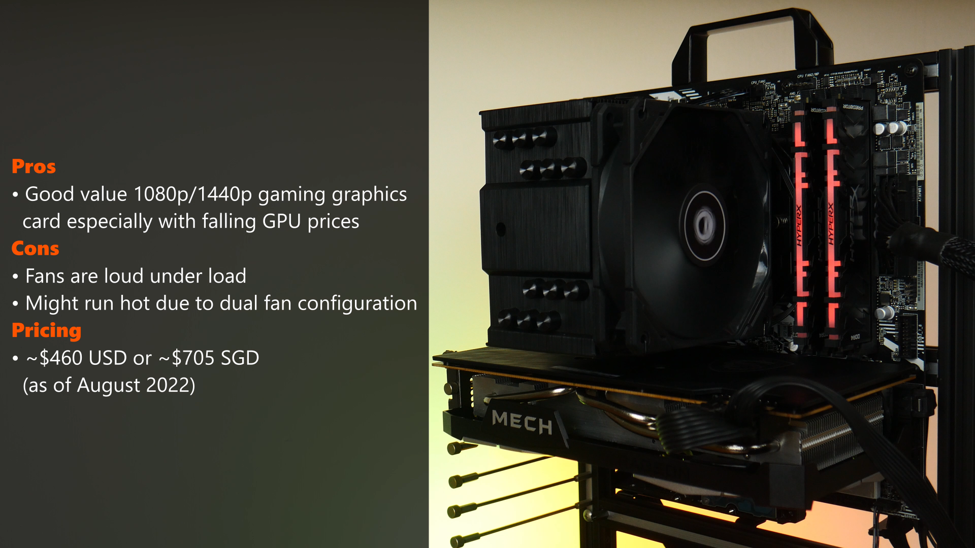 MSI AMD RADEON RX 6700 XT Mech 2X 12GB Gaming Graphic Card GPU